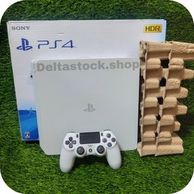 تصویر پلی استیشن 4 اسلیم سفید 1 ترابایت کپی خور نو 