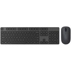 تصویر ست کیبورد و ماوس بی‌سیم شیائومی xiaomi wireless keyboard and mouse combo