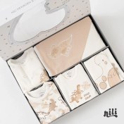 تصویر ست بیمارستانی ۱۳ تکه نیلی طرح دایناسور 