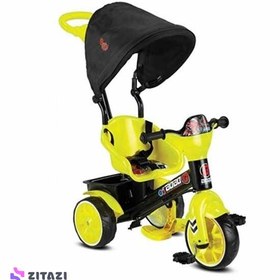 تصویر سه چرخه کودک سایبان دار مدل Babyhope Tricycle Awning Bike 