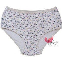 تصویر شورت نخی زنانه Adak آداک مدل فاق بلند کد 137 طوسی قاصدک 