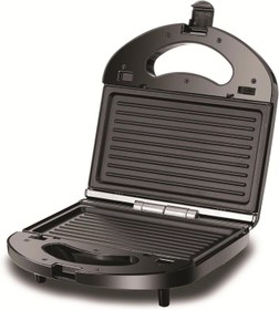 تصویر ساندویچ ساز بلک اند دکر مدل TS2130 Black & Decker 3 In 1 Interchangeable 780W TS2130-B5, Grill & Waffle& Sandwich Maker