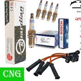 تصویر پک ویژه افزایش شتاب و قدرت CNG, پیکان, روا سال, اریسان1.6, RD - با شمع دو پلاتین بوش روسیه / و وایر شمع تقویتی 