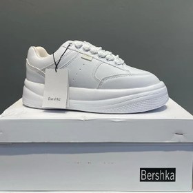 تصویر کتونی برشکا سفید مردانه - ۴۱ Bershka