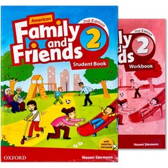 تصویر American Family and Friends 2 + WorkBook + CD 2nd Edition 