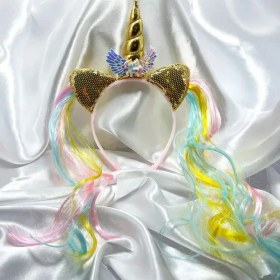 تصویر تل مو طرح تک شاخ 