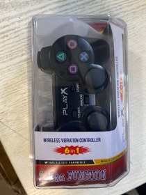 تصویر دسته گیم 6 کاره بیسیم PC/PS3/PS2/PSX/TV/Android 