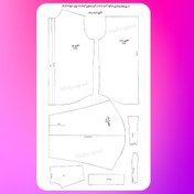 تصویر پک کامل الگو آماده پیراهن مردانه m_3xl 