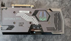 تصویر کارت گرافیک ZOTAC RTX 3070 AMP Holo LHR 8G 