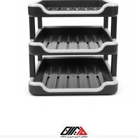 تصویر کازیه 3 طبقه پلاستیکی 