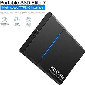 تصویر HIKVISION E7 1TB Portable External SSD 
