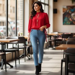 تصویر بلوز زنانه مدل دیاتا کد 01 