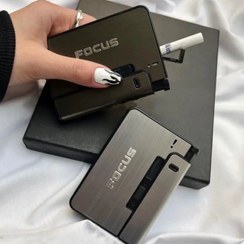 تصویر جا سیگاری فندک دار فوکوس 