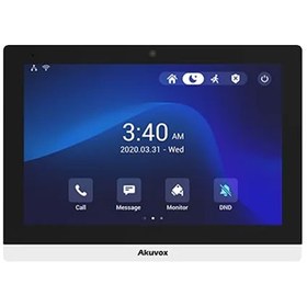 تصویر مانیتور 7 اینچ Akuvox مدل C315S Akuvox Touch Panel C315 S 7"