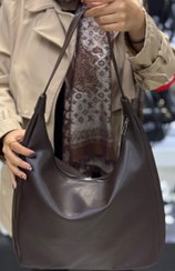 تصویر کیف سایز بزرگ دوشی زنانه با کیفیت فوق العاده جذاب در سه رنگ خاص - مشکی large girls shoulder bag