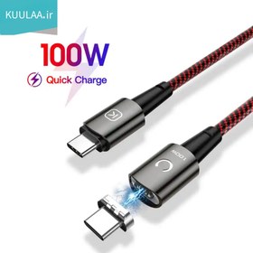 تصویر کابل مغناطیسی 100 وات USB C-C کولا مدل KL-X30 