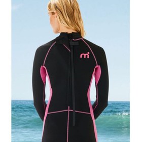 تصویر (وتسوت) لباس غواصی و ورزش های آبی۳ میل Mistral زنانه نیم تنه آستین بلند Neoprene wetsuit