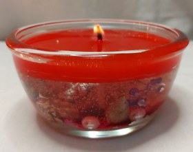 تصویر شمع شب و روز پناه - سبز زرد آبی قرمز بنفش candle panah