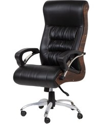 تصویر صندلی مدیریتی SM13 با روکش چرم باکیفیت و طراحی شیک 