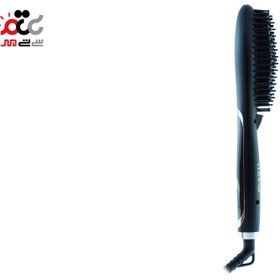 تصویر برس حرارتی و صاف کننده مو پرومارون مدل RL-1113 Promaron thermal brush and hair straightener model RL-1113