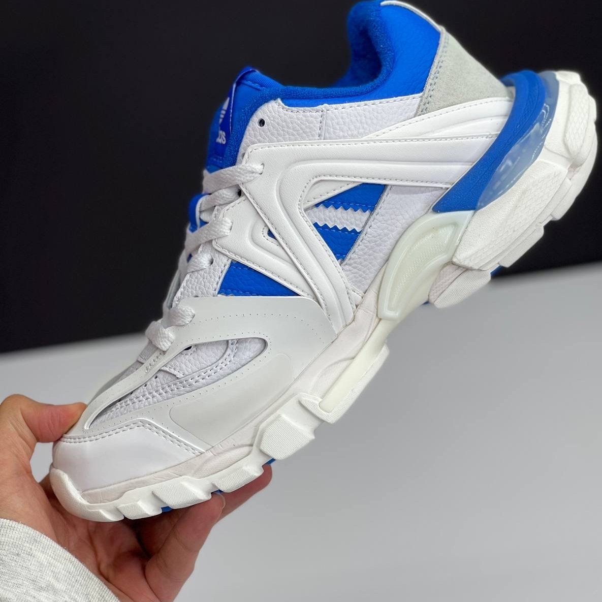 早い者勝ち و خرید قیمت X BALENCIAGA آبی سفید ترک آدیداس بالنسیاگا 靴