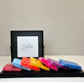 تصویر رنگ مکعبی سیمارنگ - زرد 