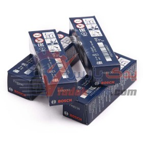 تصویر شمع پایه کوتاه سوزنی ایریدیوم بوش آلمان BOSCH (بسته۴عددی) BOSCH Spark Plug FR8DI30 Iridium