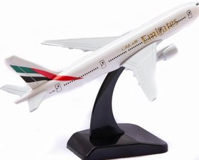 تصویر ماکت هواپیما بوئینگ 777 امارات | AirPlane Model 16cm Boeing 777 Emirates 