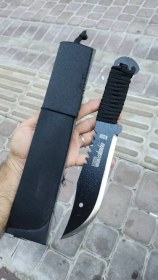 تصویر چاقوی شکاری K320 زنجان با تیغ فولاد مقاوم 
