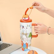 تصویر تراول ماگ دیلر طرح پاپی ظرفیت ۱۲۰۰ میلی لیتر 