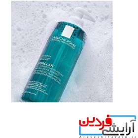 تصویر ژل شستشوی صورت لاروش پوزای مدل افکلار حجم ۴۰۰ میل مناسب پوست چرب 