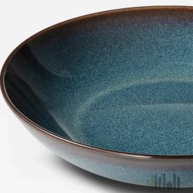 تصویر بشقاب گود ایکیا مدل GLADELIG ست 4 عددی GLADELIG Deep plate, blue, 21 cm