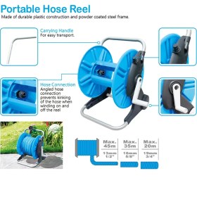 تصویر شلنگ جمع کن آکوا کرفت مدل 990100 Aquacraft 990100 Hose Reel Watering Accessories