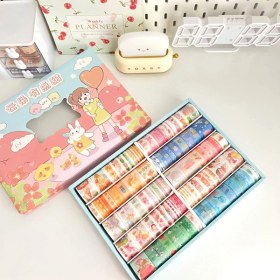 تصویر استیکر فانتزی واشی Washi Tape Set
