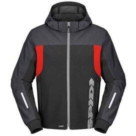 تصویر موتور ژاکت Hoodie H2Out Ii قرمز سیاه اسپیدی Spidi 