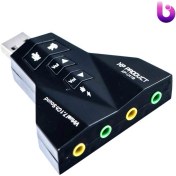 تصویر کارت صدا XP-Product XP-U41B V7.1 XP-Product XP-U41B V7.1 USB sound adapter