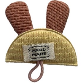 تصویر تیکه دوزی طرح گوش خرگوش 