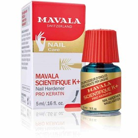 تصویر محلول تقویت‌کننده و محکم‌کننده ناخن ماوالا ساینتیفیک Mavala Scientifique K+ Keratin Hardener Strengthener 