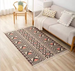 تصویر گلیم فرش مراکشی سایز ۱۲۰ در ۱۸۰ 