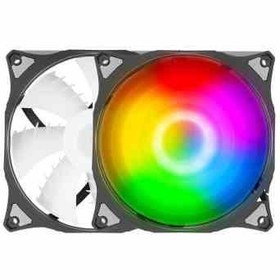 تصویر فن کیس DATALIFE 12×12 RGB 