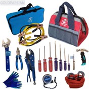 تصویر مجموعه ابزار 17 پارچه sina emdad مدل CA017 