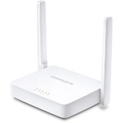 تصویر مودم روتر 2 آنتن Mercusys MW300D ADSL2+ 300Mbps 