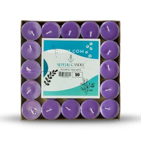 تصویر شمع وارمر بنفش 50 عددی 