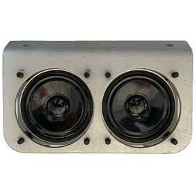 تصویر بلندگو 8 اهم با پایه 2 اینچ 2 تایی 