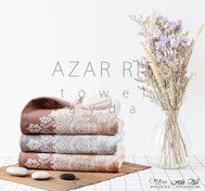 تصویر حوله دست و صورت برند آذرریس مدل آیدا سایز 40×80 سانتی متر 