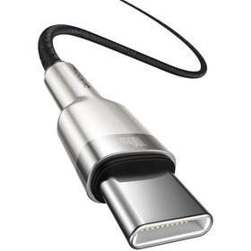 تصویر کابل USB-C به USB-C باسئوس مدل catjk-c01 طول 1 متر 