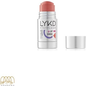 تصویر رژگونه و رژ لب استیکی لایکد Lykd LYKD Lip & Cheek Blush Stick