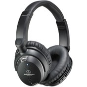 تصویر هدفون با سیم نویزکنسلینگ دار مدل Audio-Technica ATH-ANC9 