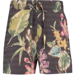 تصویر شلوارک زنانه سبز مشکی سرژه Serge مدل 229142 