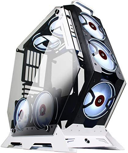 NZXT H7 - CM-H71BW-01 - ATX Mid Tower PC Gaming Case - Front I/O USB Type-C  Port - Quick-Release Tempered Glass Side Panel - Vertical GPU Mount 